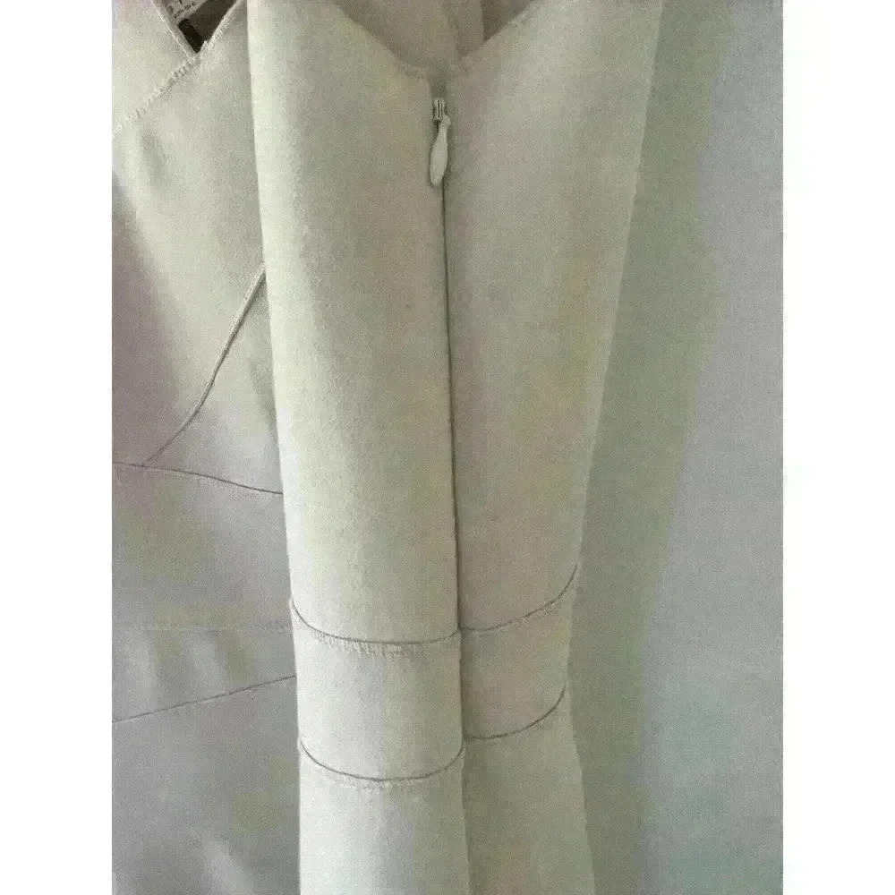 HALSTON HERITAGE BLUSH PINK NUDE BODYCON DRESS 6 NEW - Picture 7 of 7